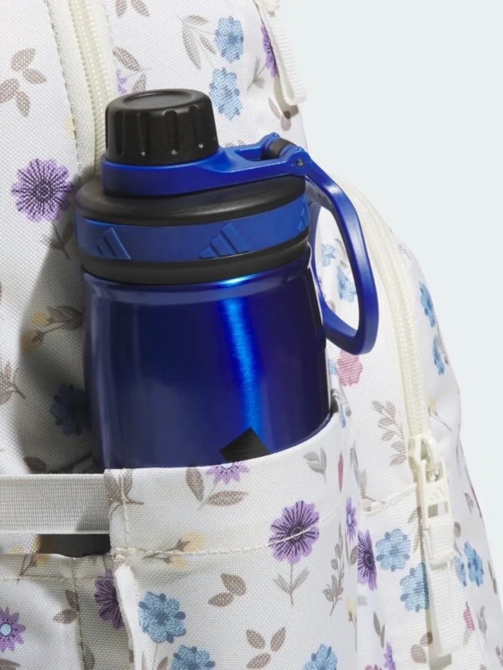 Adidas LINEAGE BACKPACK In Bloom Floral Warm Vanilla - Picture 2 of 14